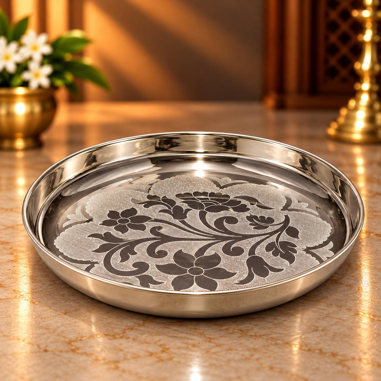 GS Plain engraving plate 9"