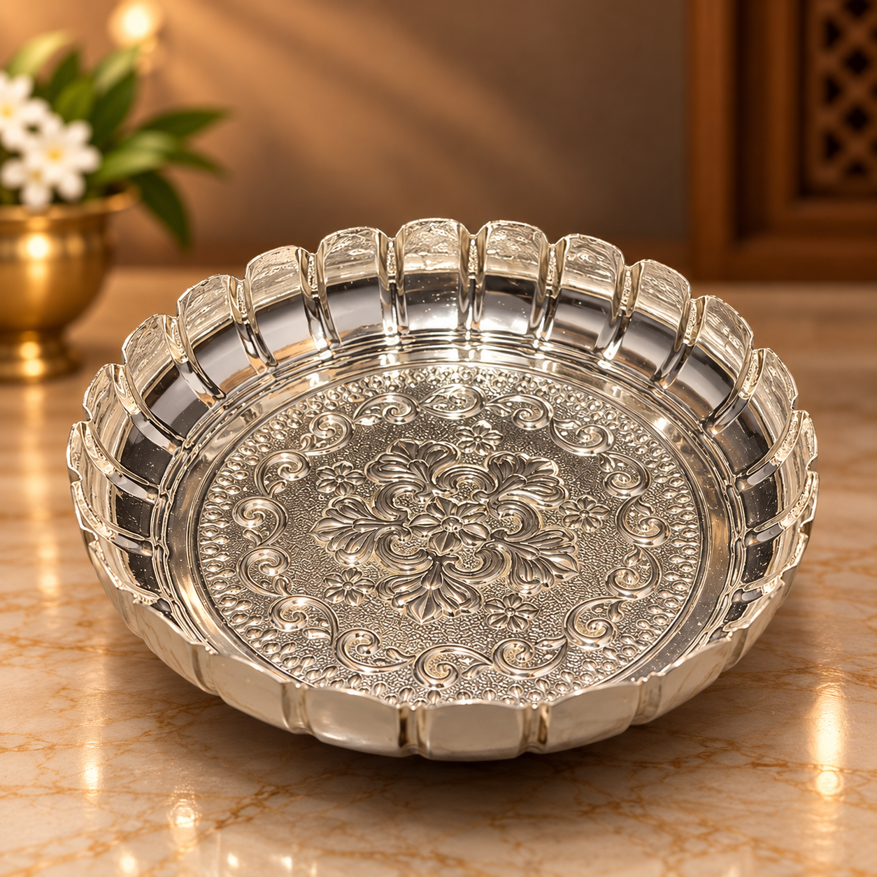 GS FlowerCut plate 12"