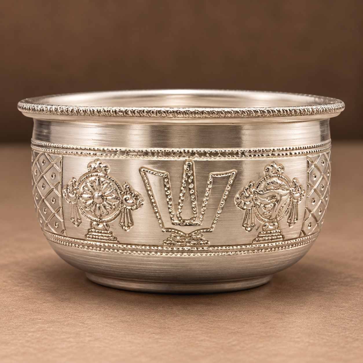GS Shanku chakra namam bowl 2.5"